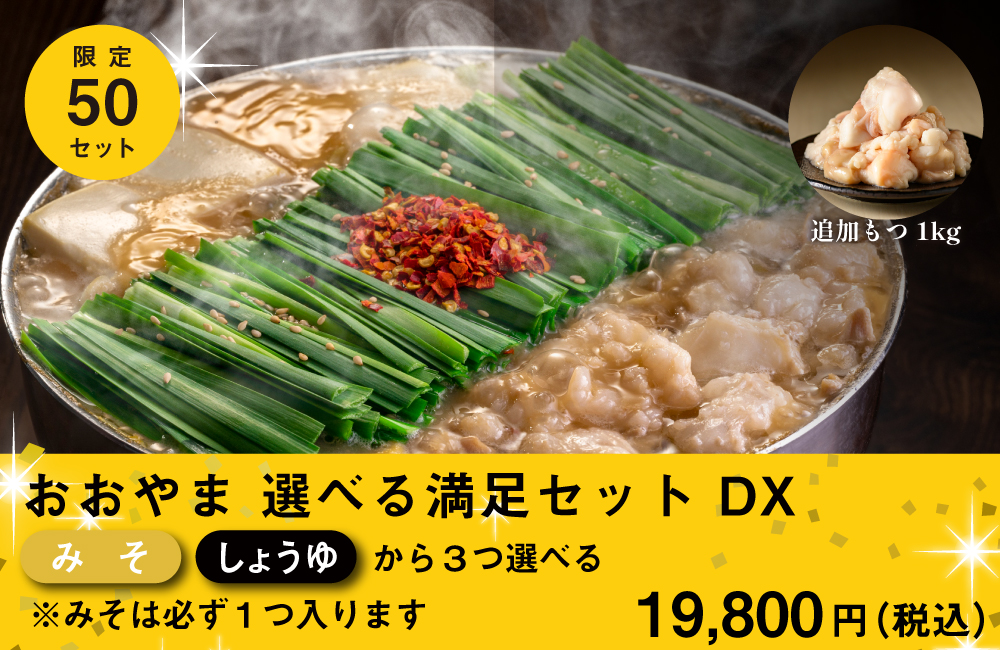 おおやま選べる満足セット